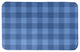 Blue Buffalo Check 34x21 Bath Mat