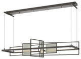Summer LED Pendant, Dark Smoke, Vintage Platinum, Standard Height