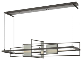 Summer LED Pendant, Dark Smoke, Vintage Platinum, Standard Height