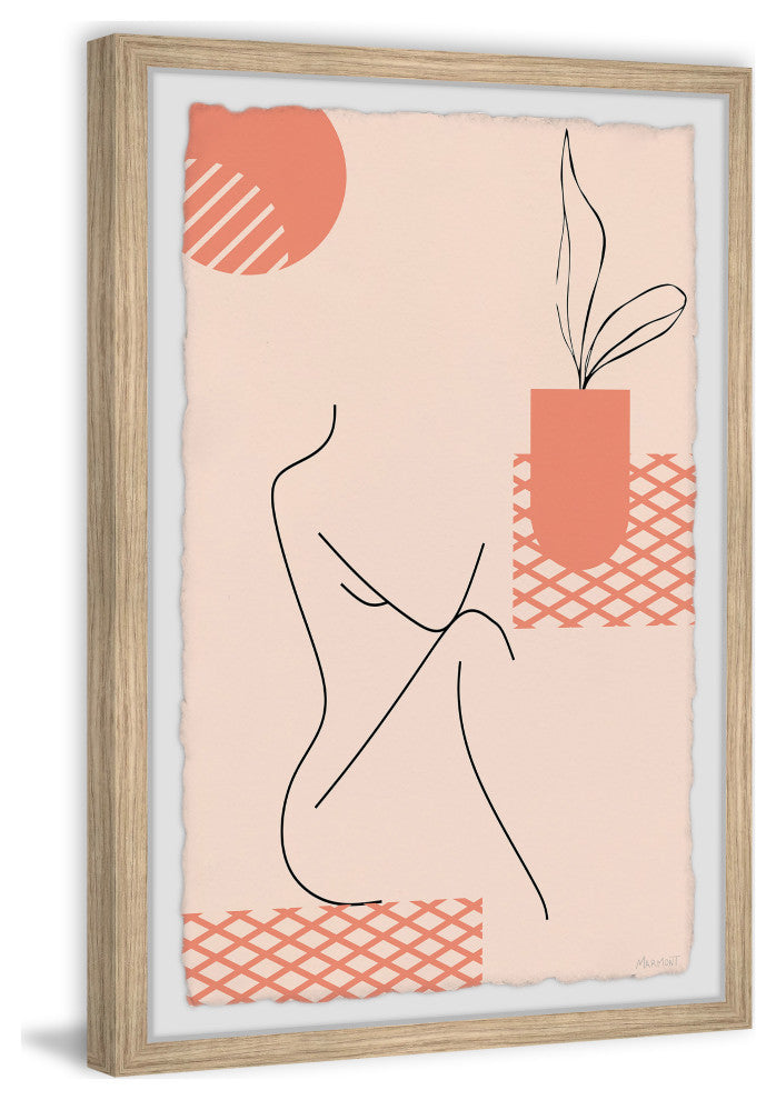 "Bare and Leafless" Framed Painting Print, 24x36