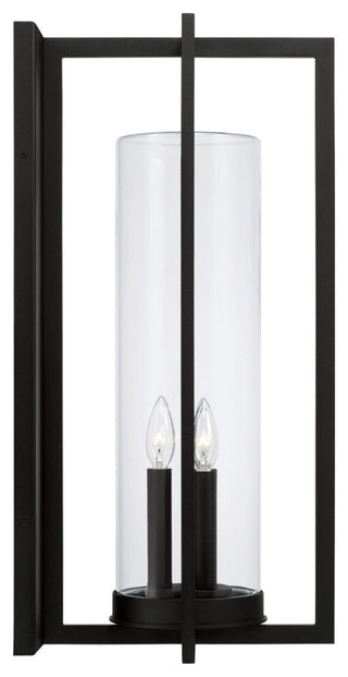 Capital Lighting 948231 Kent 3 Light 25" Tall Wall Sconce - Black