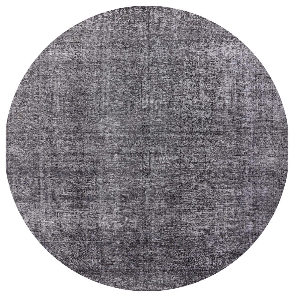 Ahgly Company Indoor Round Mid-Century Modern Area Rugs, 4' Round