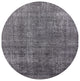 Ahgly Company Indoor Round Mid-Century Modern Area Rugs, 4' Round