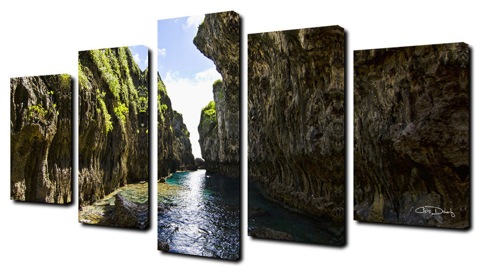 Ready2hangart 'Perfect Escape' 5-piece Canvas Wall Art