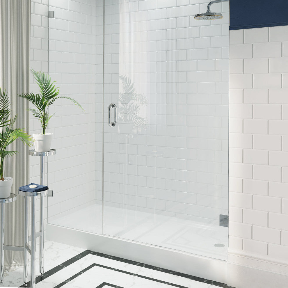 Swiss Madison SM-SB527 Voltaire 60" x 34" Rectangular Shower Base - Glossy