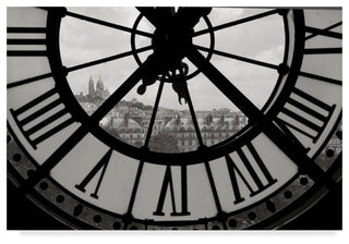 "Big Clock" by Chris Bliss, Canvas Art, 12"x19"