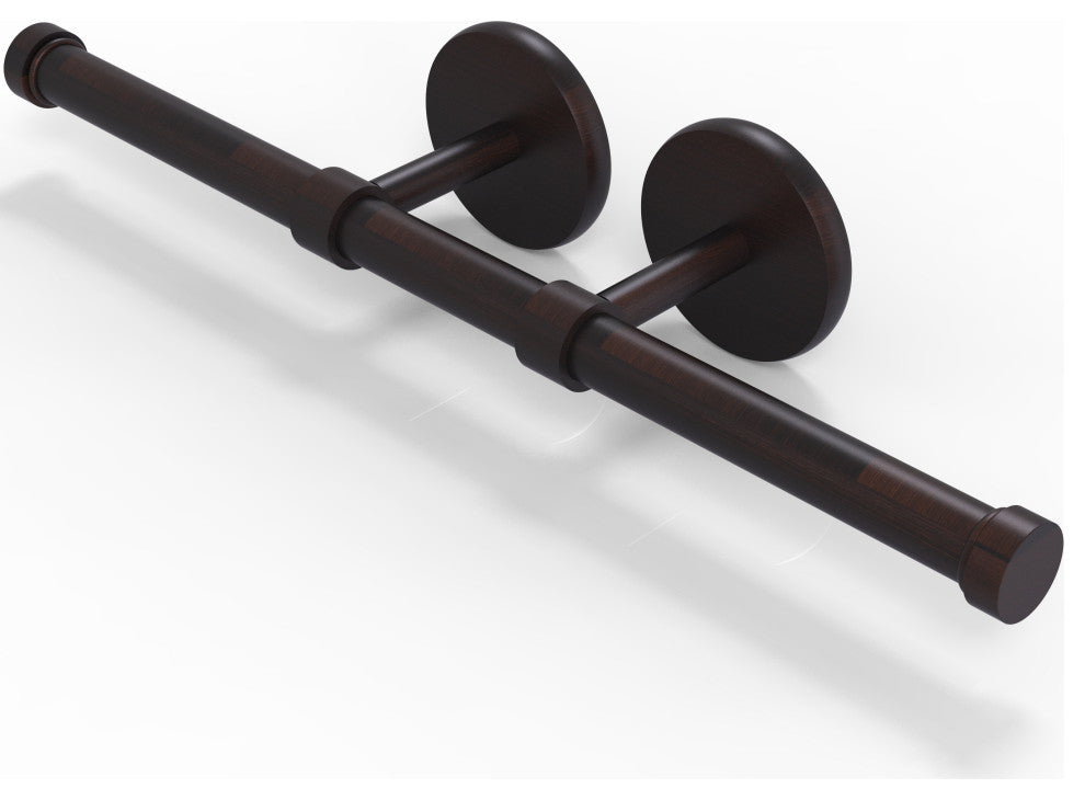 Prestige Skyline Double Roll Toilet Tissue Holder, Venetian Bronze