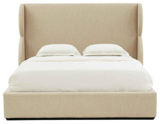 TOV Furniture Jibriyah Beige Tweed Bed in King