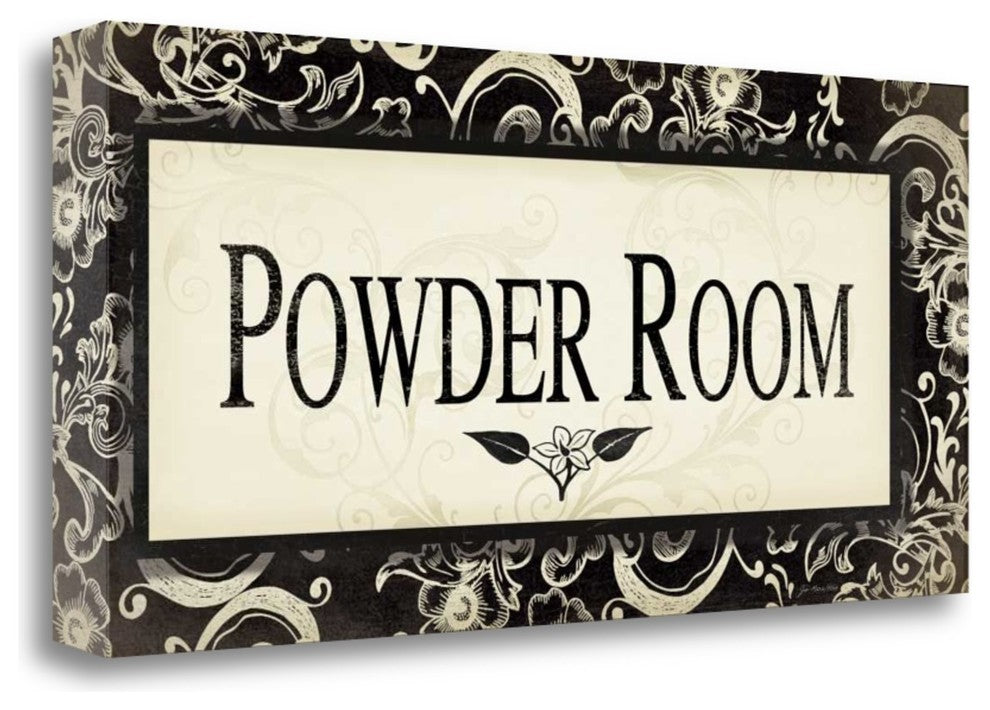 "Powder Room" By Jo Moulton, Giclee Print on Gallery Wrap Canvas, Ready to Hang
