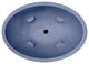 Delano Double Walled Unique Oval Bowl Planter - 30''X 21'' Bowl (Old Bronze)