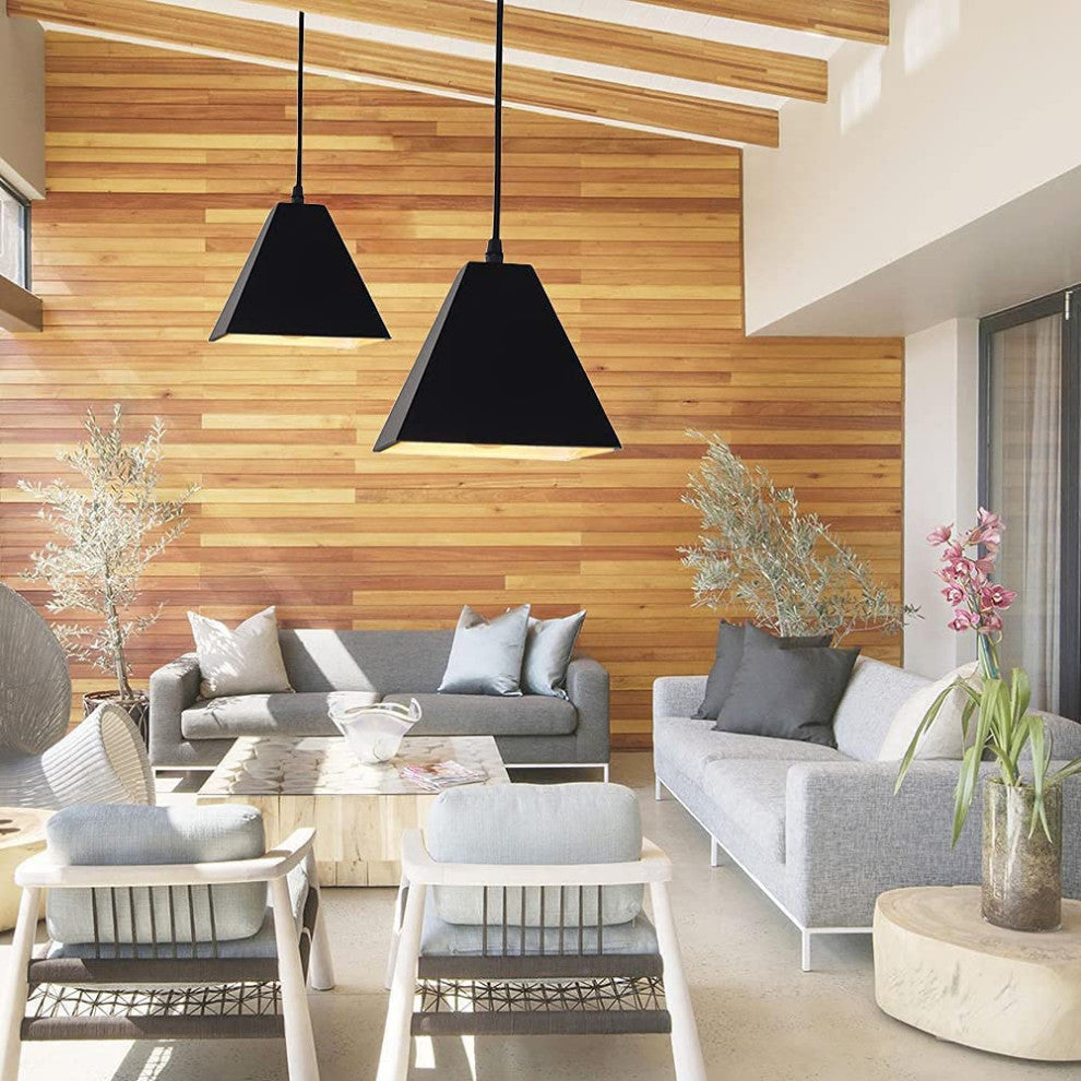 Modern Pendant Kitchen Light Fixtures Black Industrial Chandelier Lighting