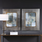 Uttermost Gilded Whimsy Abstract Prints, 2-Piece Set