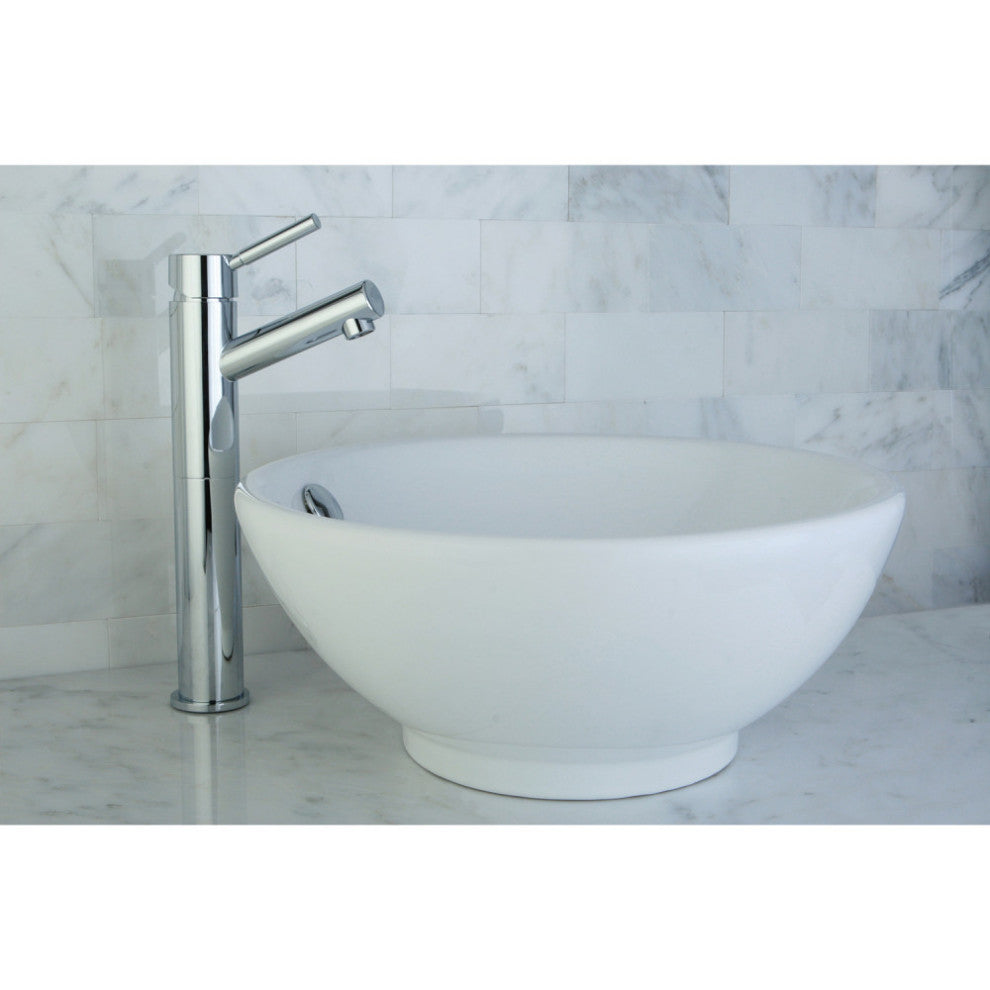 Fauceture Vessel Sink, White