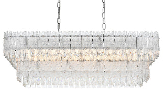 Home Living 37" Chandelier, Chrome