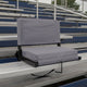 Stadium Chairs for Bleachers with Back Support