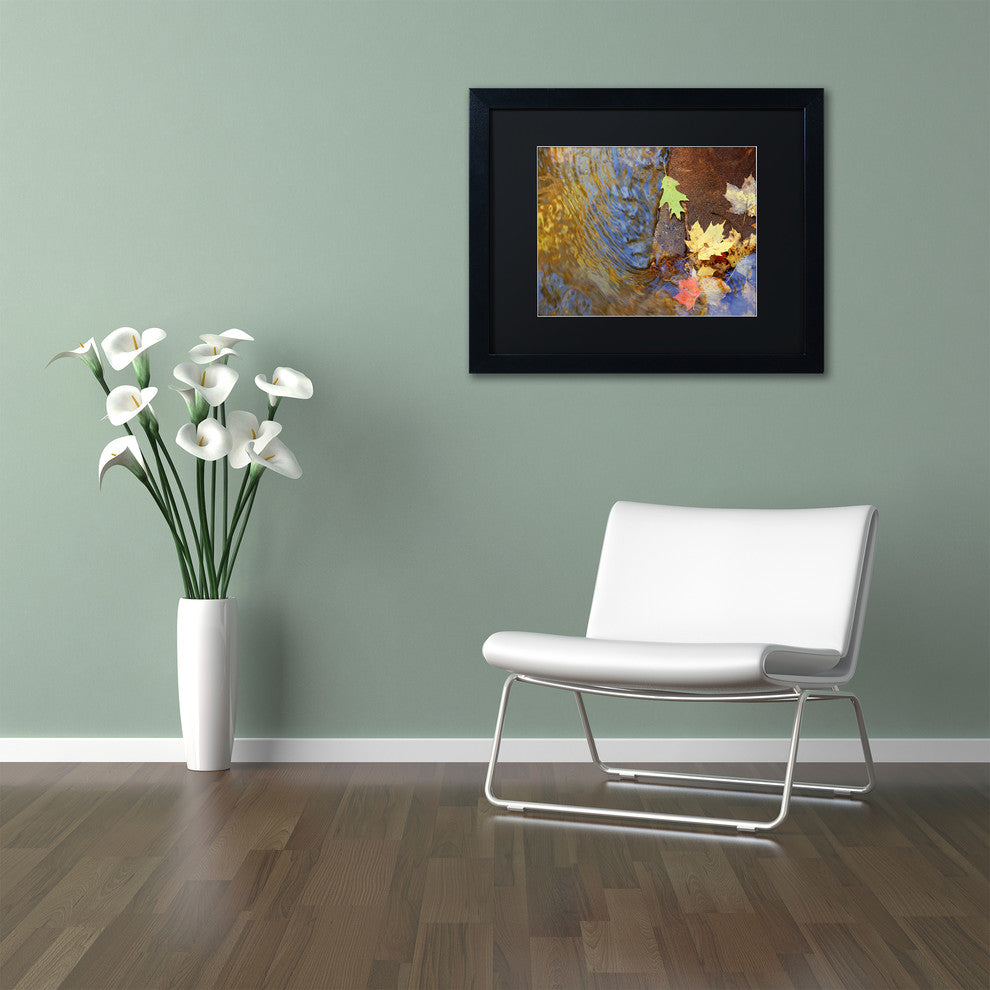 Jason Shaffer 'Arb' Matted Framed Art, Black Frame, Black Mat, 20x16