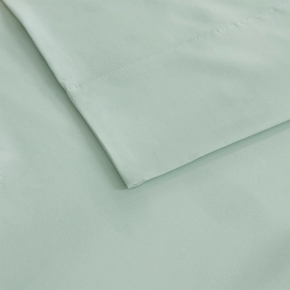 Sleep Philosophy Smart Cool Microfiber Sheet Set, Aqua