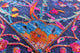 Hand-Knotted Persian Sickle Leaf Design Wool and Silk Rug 9' 0" X 11' 9" Q11852