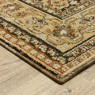 Oriental Weavers Andorra 2431A Traditional Rug, Brown, 3'3"x5'2"