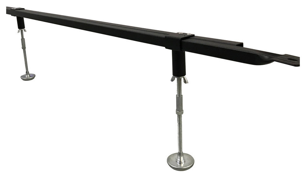 Metal Heavy Duty Center Support Rail System For Bed Frame, Twin; Full; Queen