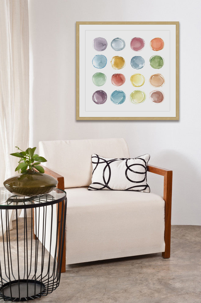 "Connect the Dots" Framed Art Print