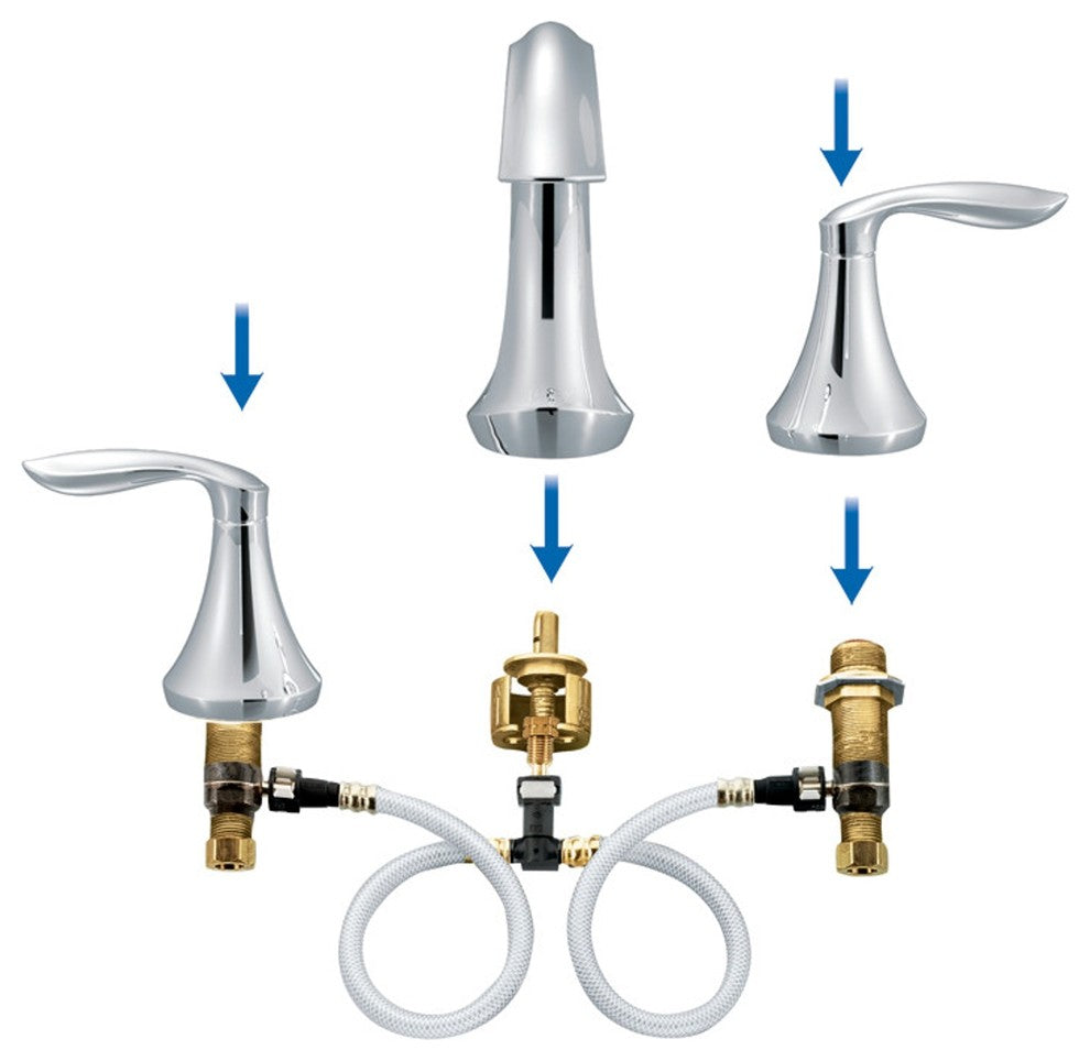 Moen Eva, Chrome, 2"x5"x6"