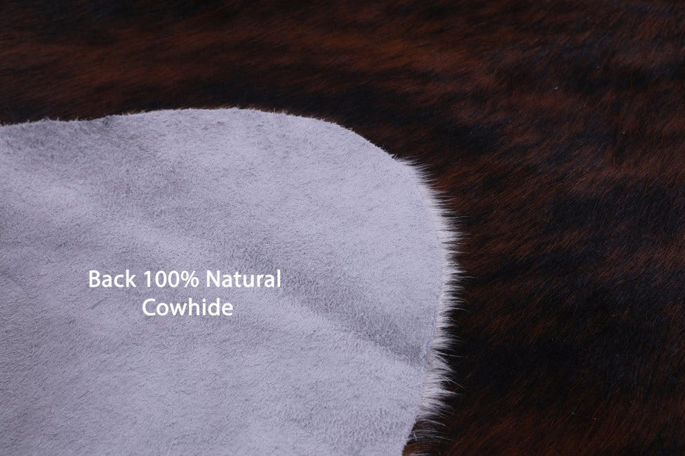 Brindle Natural Cowhide Rug 6' 10" X 6' 0" C2234