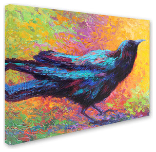 Marion Rose 'Crow 5' Canvas Art, 47 x 35