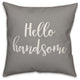 Hello Handsome 16x16 Throw Pillow Cover