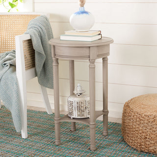 Safavieh Tinsley Round Accent Table, Greige