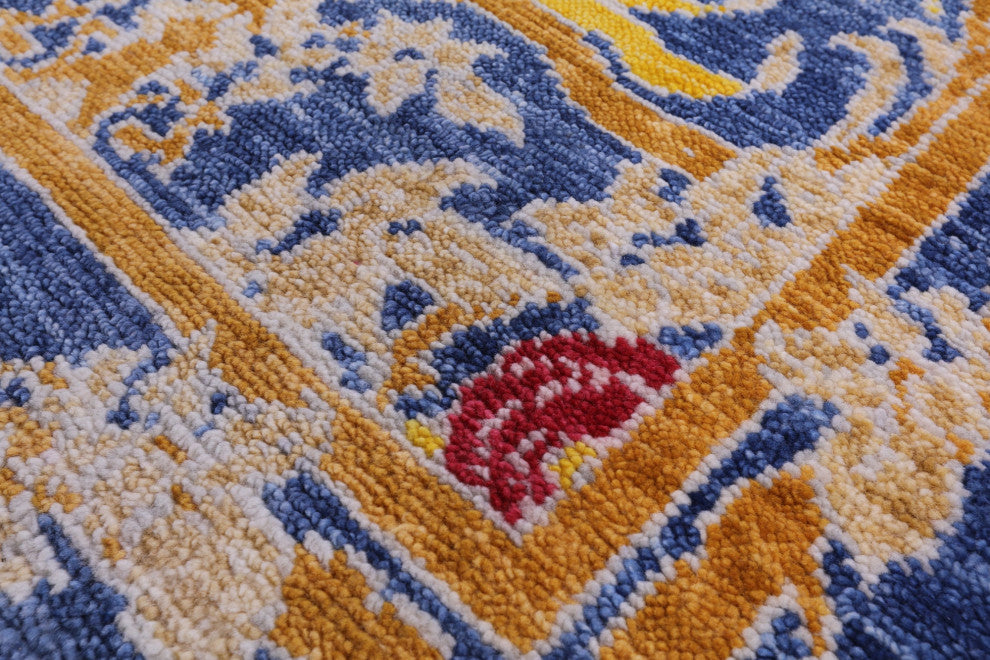 5' 10" X 8' 7" William Morris Handmade Wool Rug - Q13384