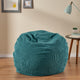 Spring 3 Foot Corduroy Beanbag, Dark Teal