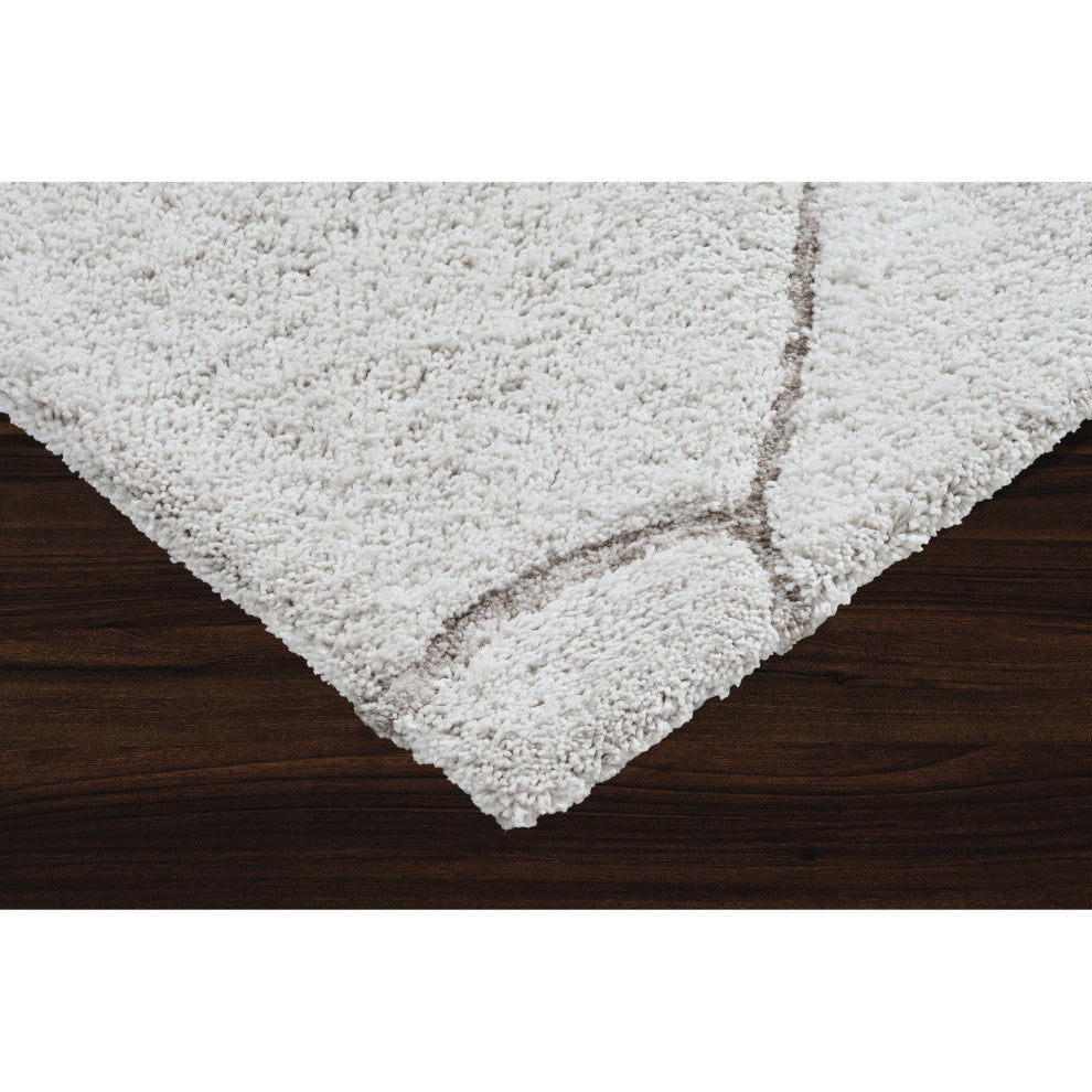 Allen 5'3" X 7'3" Ft Machine Tufted Rug