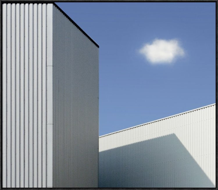 "Cloud" Framed Canvas Giclee by Henk Van Maastricht, 41x36"