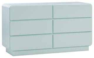 Sagura Blue 6-Drawer Dresser