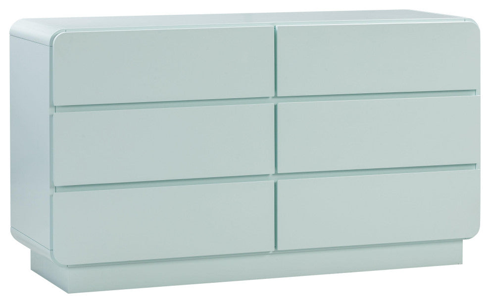 Sagura Blue 6-Drawer Dresser