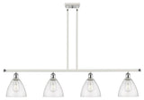 Innovations 516-4I-WPC-GBD-754 4 Light Island Light, White, Polished Chrome