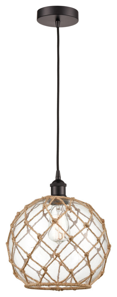 Innovations 616-1P-OB-G122-10RB-LED 1-Light Mini Pendant, Oil Rubbed Bronze