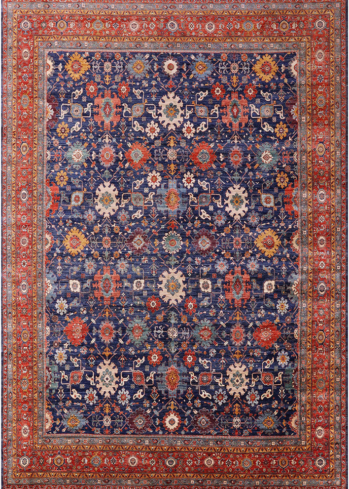 Ahgly Company Indoor Rectangle Mid-Century Modern Area Rugs, 2' x 5'