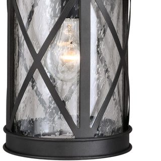 Henderson Black Motion Sensor Dusk to Dawn Outdoor Wall Light