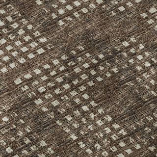 Premium Machine Washable Mayfield AMF33 Brown 10' x 14' Rug