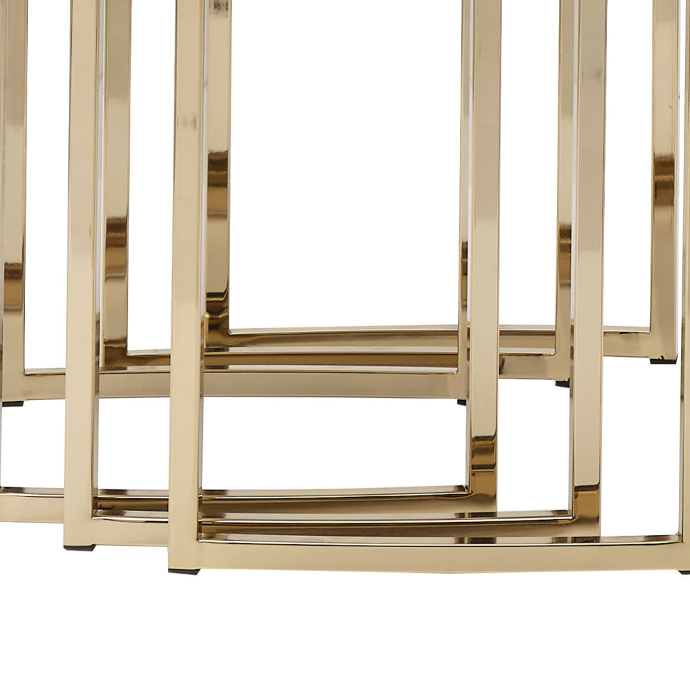 Lisbon Nesting Tables, Set of 3, Silken Matte Cream