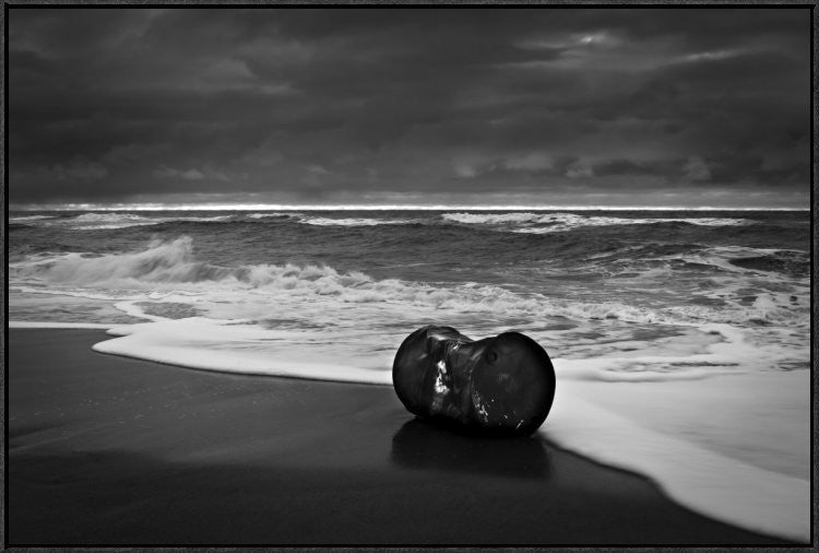 "The Human Element" Framed Canvas Giclee by Niels Christian Wulff, 37x25"