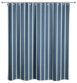 Linen Stripes 4 71x74 Shower Curtain