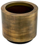 Vintage Brass Round Planter | Eichholtz Jasper, Small