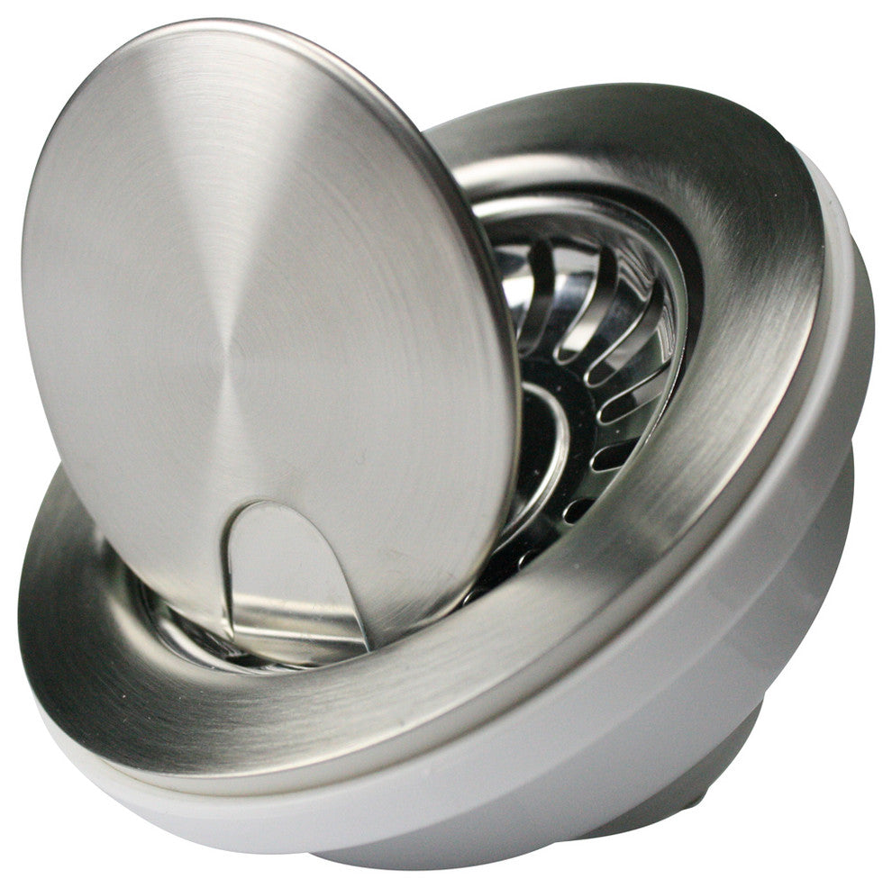 Nantucket NS35LCC Kitchen Sink Drain With Flip Top Cover