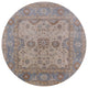 Ahgly Company Indoor Round Mid-Century Modern Area Rugs, 5' Round