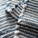 Dash & Albert Denim Rag Ribbed Handwoven Cotton Rug, Blue, 8' x 10'