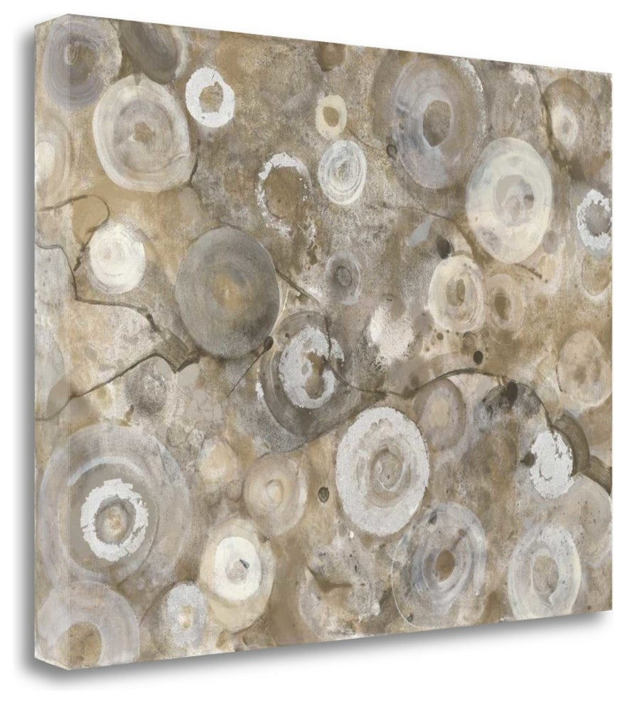 "Neutral Agate" By Hristova Albena, Giclee Print on Gallery Wrap Canvas