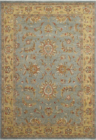 Peshawar Fine Chobi Darold Gray Rug, 7'1x10'1
